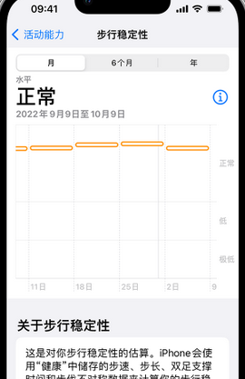 吴江iPhone手机维修如何在iPhone开启'步行稳定性通知'