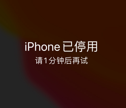 吴江苹果手机维修分享:iPhone 显示“不可用”或“已停用”怎么办？还能保留数据吗？ 